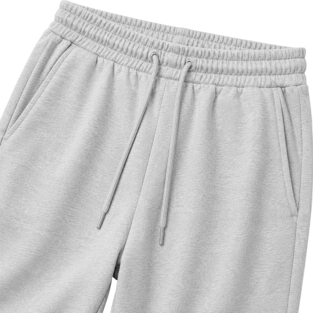 Premium Tapered Jogger Trousers – Light Grey | Hillston Clouver