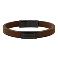 Premium Suede Bracelet – Chestnut Brown | Hillston Clouver