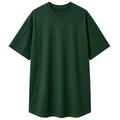 Premium Longline Cotton T-Shirt – Forest Green | Hillston Clouver